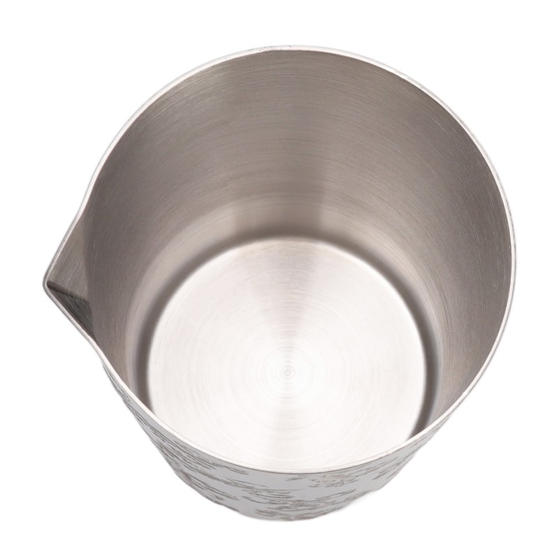 Cocktail Mixing Glass 304 Stainless Steel Heat Preservation Engraved Bartending