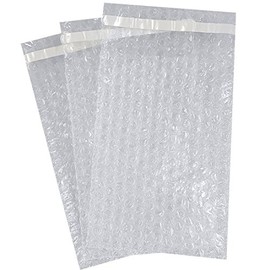 Triplast BB2 130 X 185"Clear Bubble Wrap" Pouch Bag (Pack of 100)