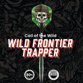 Shot! Darts Wild Frontier Trapper-Soft Tip Dart Set-Front Weighted-80% Tungsten Barrels (18)