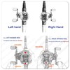 FISHDROPS Baitcaster Reels, 9+1BB, CNC Aluminum Spool, Magnetic Brake System