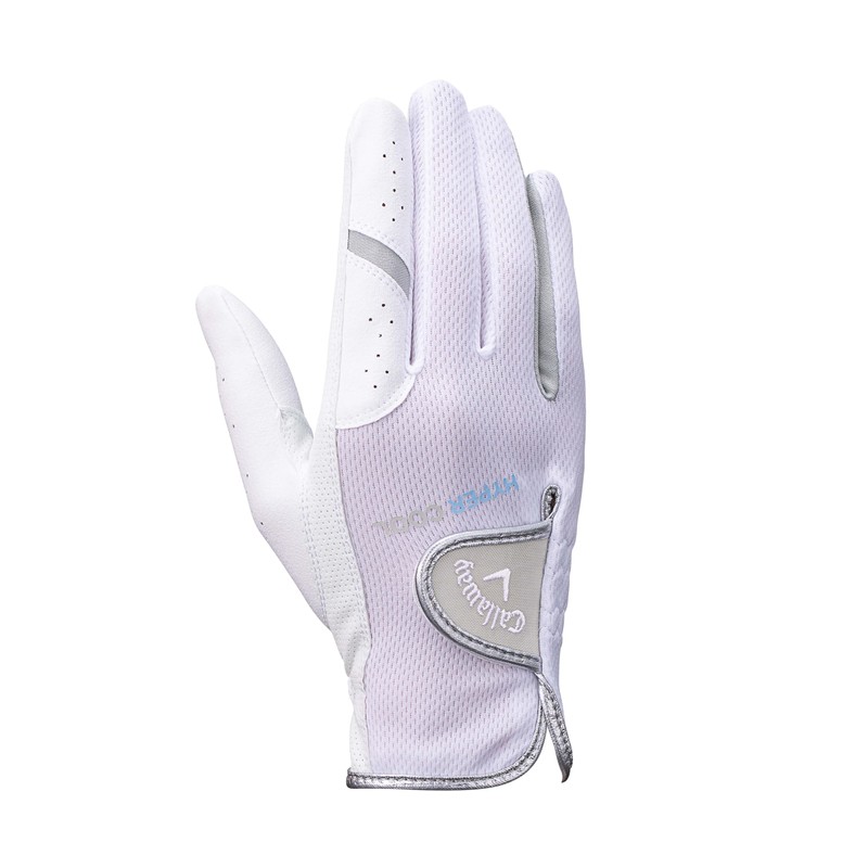 Callaway Gloves HYPER COOL DUAL WMS WHT/SLV 21 25 (21
