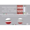 tex family Curtain Packed Made in Italy 180 x 280