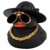 wonuu Car Dashboard Rubber Duck Ornament, Car Decoration Ducks with