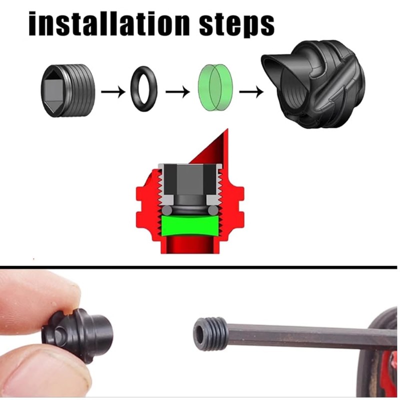 Archery Peep Sight for Compound Bow Interchangeable Aluminium Alloy Inner