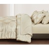 Chezmoi Collection Juliette 7-Piece Bed in a Bag Comforter Set
