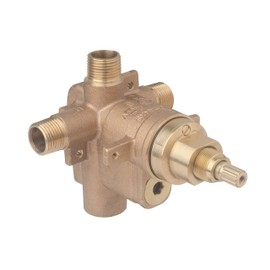 Symmons S262BODY Temptrol Pressure-Balancing Tub/Shower Valve with Versaflex Integral Diverter, Brass
