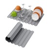 Foldable Dish Drying Mat, 16 x 24 inches, Grey