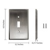 Henne Bery Soft Modern Decorative Wall Plate Switch Plate Outlet