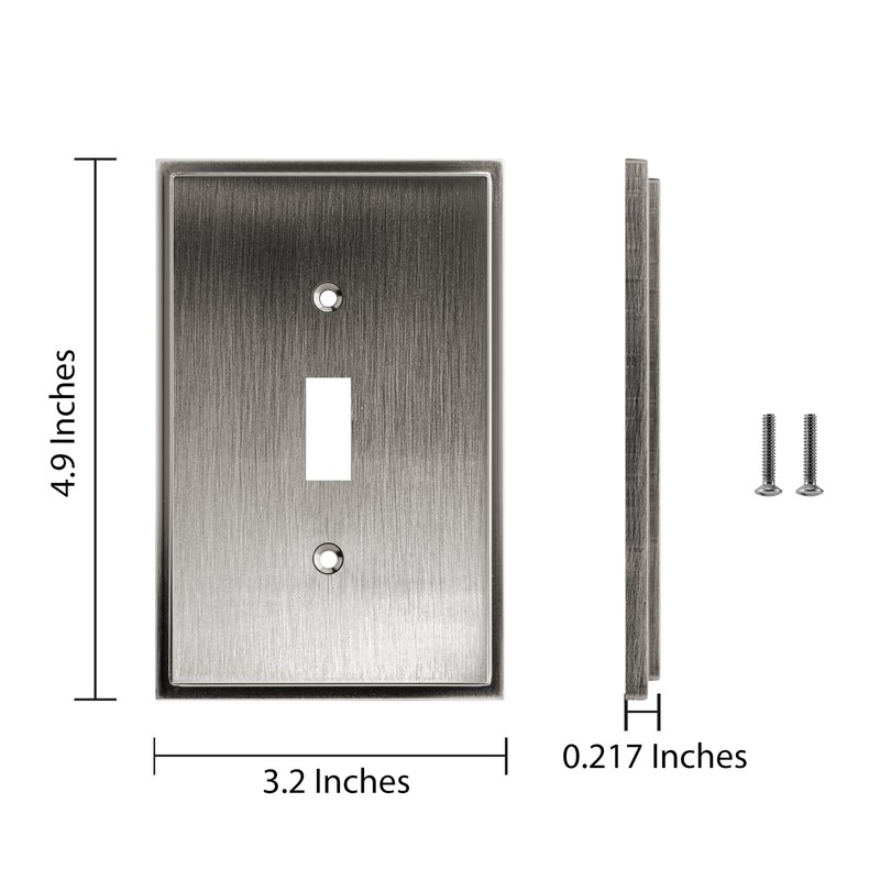 Henne Bery Soft Modern Decorative Wall Plate Switch Plate Outlet