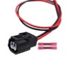 2-Pin Front Turn Signal Light Connector Pigtail Compatible with Mazda