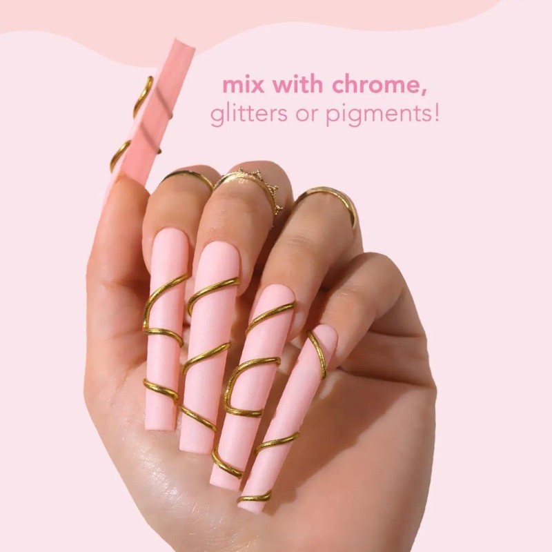 Kiara Sky Flex Gel – Clear Builder Gel for Nail