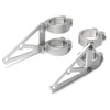 Alchemy Parts 52mm 53mm CNC Brushed Aluminium - Silver -