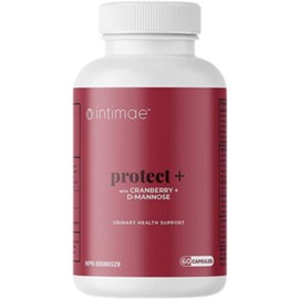 Intimae Protect+ Urinary Health Support With Cranberry and D-Mannose, 60 Capsules