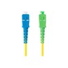 1 m LANBERG Mono SC/APC-SC/UPC SIMPLEX G657A1 LSZH YELLOW