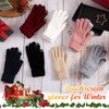 Trifabricy Womens Winter Gloves - Warm Soft Touchscreen Winter Gloves