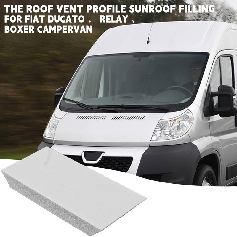 Jerbor Roof vent profiles Sky light for Fiat Citroen Relay