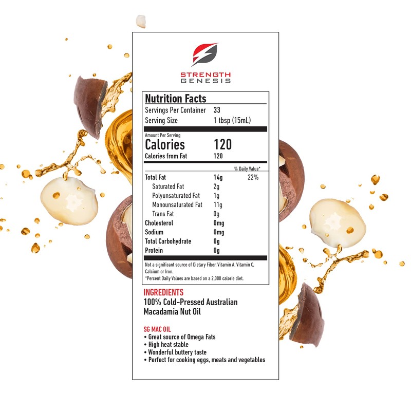 Keto Macadamia Nut Oil Ketogenic Oil For Cooking From Real