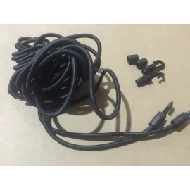 COLEMAN FLEETWOOD POP UP CAMPER SHOCK CORD AND HOOKS ORIGINAL EQUIPMENT