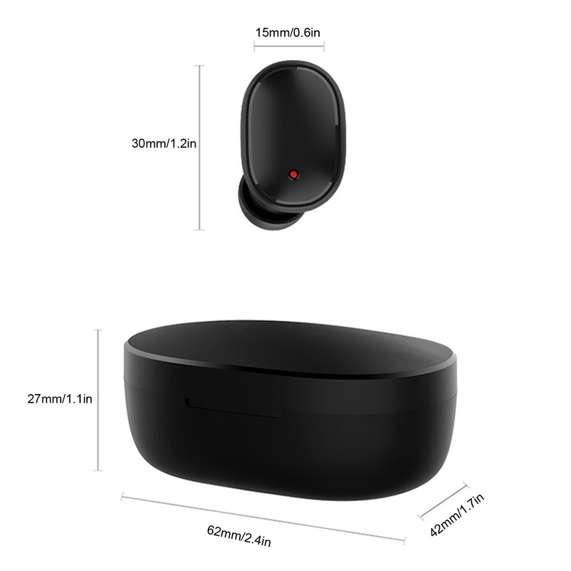 A6S True Wireless Bluetooth Headset Sports Noise Cancelling Earphone for