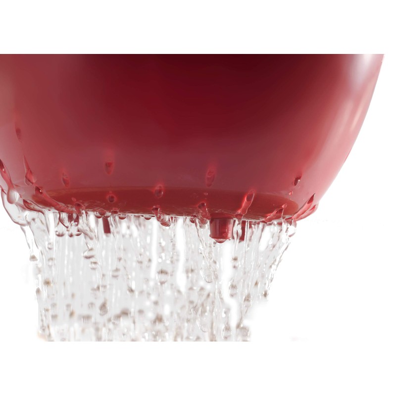 Norpro 2140 Strawberry Colander, Mini, Red