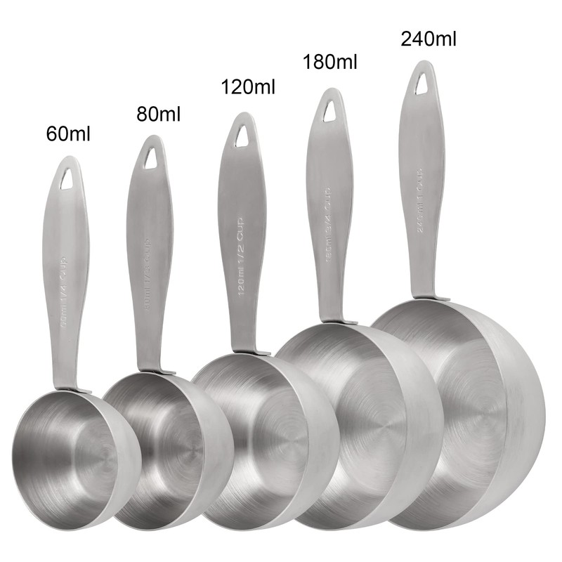 Smithcraft Measuring Cups and Measuring Spoons Set of 12, Stainless
