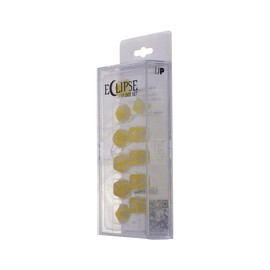 Ultra PRO - Eclipse 11 Dice Set (Lemon Yellow) - Great Dice Set for All Kinds of Card Games and Board Games Such As, DND, MTG, and RPG - UP Your Game with Ultra PRO