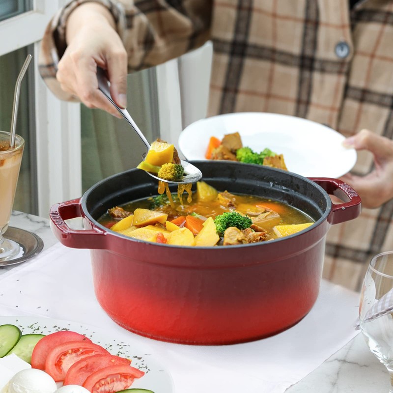 Hiware 8-Piece Serving Set - Includes 4 Spoons and 4