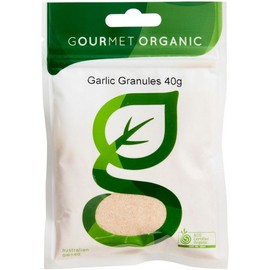 Gourmet Organic Herbs Garlic Granules 40g