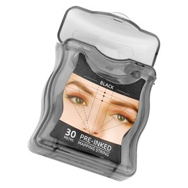 Healvian 30m Eyebrow Mapping Tool for Precision Makeup Application Eyebrow Measurement Ruler with Positioning Scale for Symmetrical and Tattooing