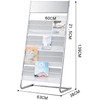 Floor-Standing Magazine Rack Information Rack Storage Rack Newspaper Rack Display