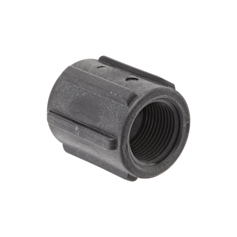 Banjo CPLG100 Polypropylene Pipe Fitting, Coupling, Schedule 80, 1" NPT