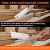 JORGENSEN Japanese Pull Saw, 6 Inch Pro Folding Dovetail Saw