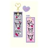 Sanrio Characters Kuromi Tag Keychain 8203 066