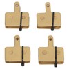 4 Pair Bike Brake Pads with Installation Tools Metal Reliable