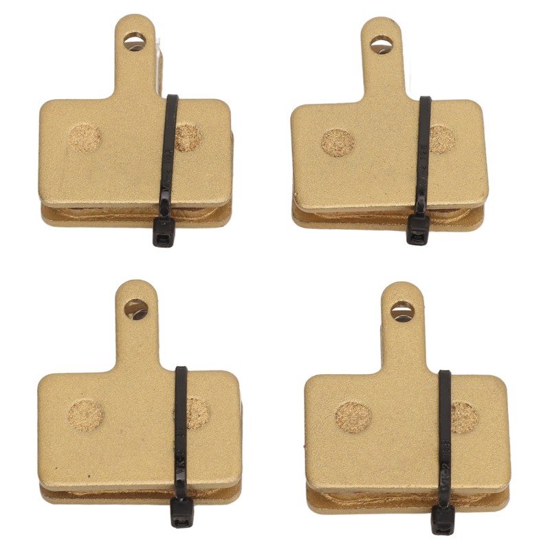 4 Pair Bike Brake Pads with Installation Tools Metal Reliable