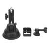 Aluminum Alloy Suction Cup Mount for 3 Action Camera, 360