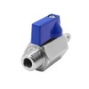 Beduan Stainless Steel 5/16" Hose Barb to 1/4" NPT Male