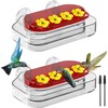 Redboat 2 Pack Window Hummingbird Feeder