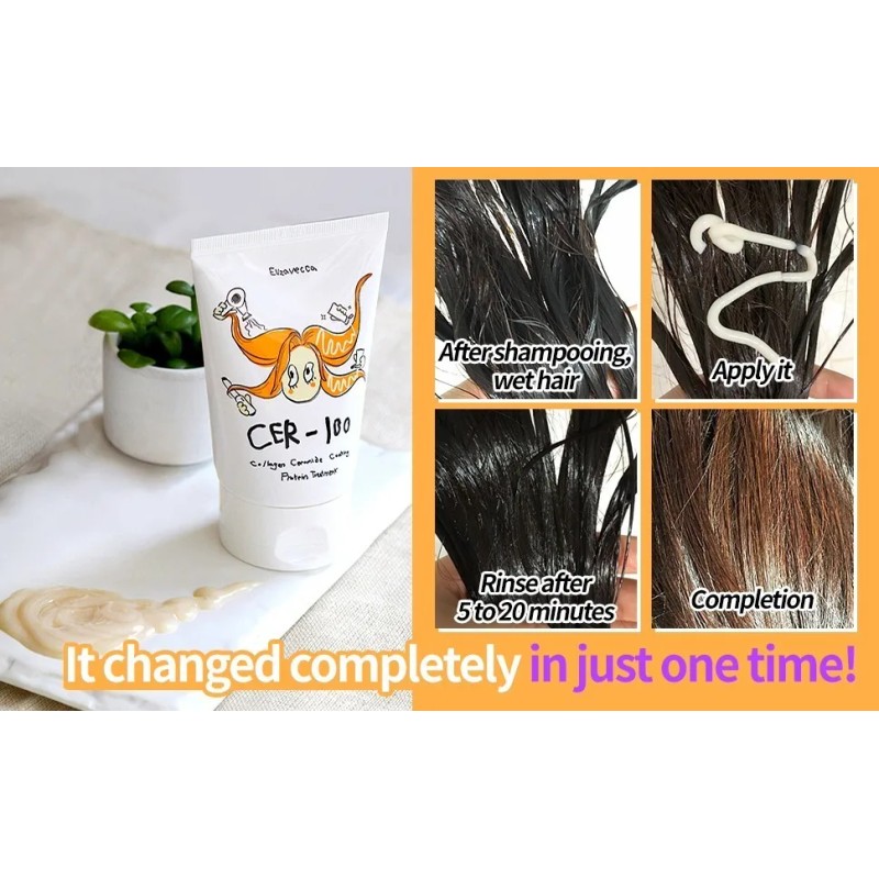 Cer-100 Elizavecca Collagen Ceramide Coating Treatment -100ML