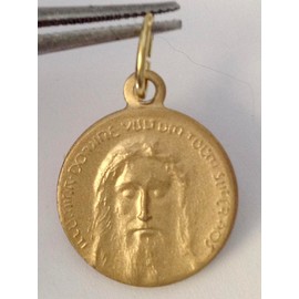 I G J Many Medals of the Holy Face of Christ - Reproduction of the Holy Face Sidon (lot of 10 medals)