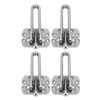 4 Pcs Swing Bar Lock Zinc Alloy Extra Thick Arm