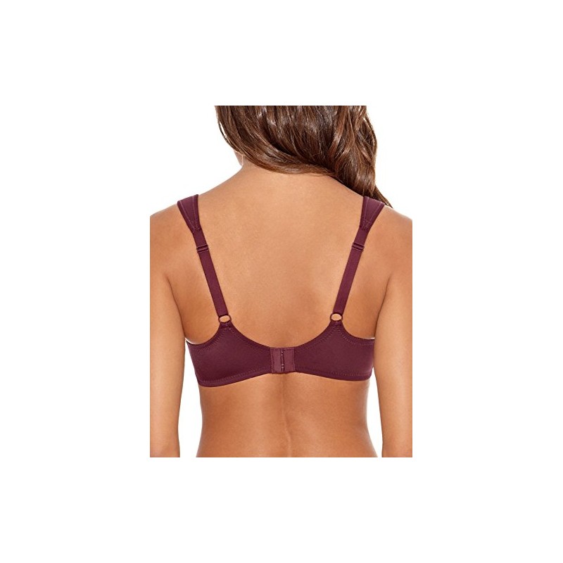 Selene Women's Lorea Nursing Bra Nursing Bra, Burgundy, 36D (Manufacturer