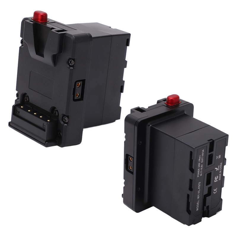 V Mount Battery to NPF NP‑F970 F960 Battery Converter Adapter