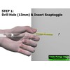 Pack of 10 - Genuine M5 SNAP Toggle Heavy Duty