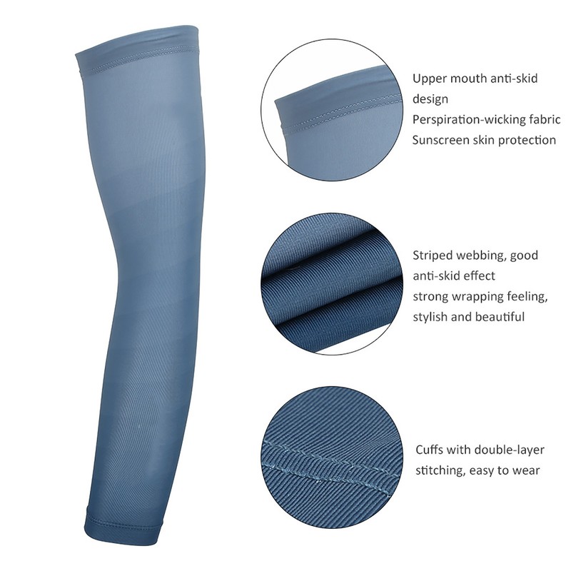 BOODUN 1Pair Outdoor Summer Sunscreen Oversleeve Arm Sleeves for Driving
