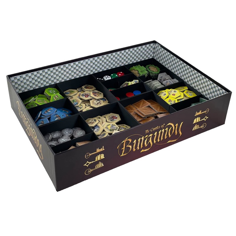 Feldherr Organiser Compatible with The Castles of Burgundy - Basic