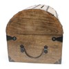 Nautical Cove Wooden Wedding Card Box with Card Slot &