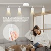Plug in Track Lighting LED, Track Lighting Fixtures Ceiling, White