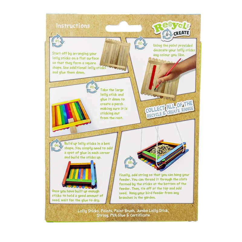 Kids Create ACT RECYCLED MYO BIRDFEEDER