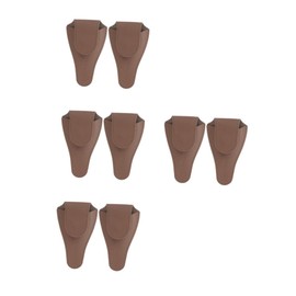 Healeved 8pcs Pu Leather Cuticle Scissors Protectors Set Nail Scissors Covers for Manicure and Pedicure Lightweight and Stylish Design Deep for Men and Women